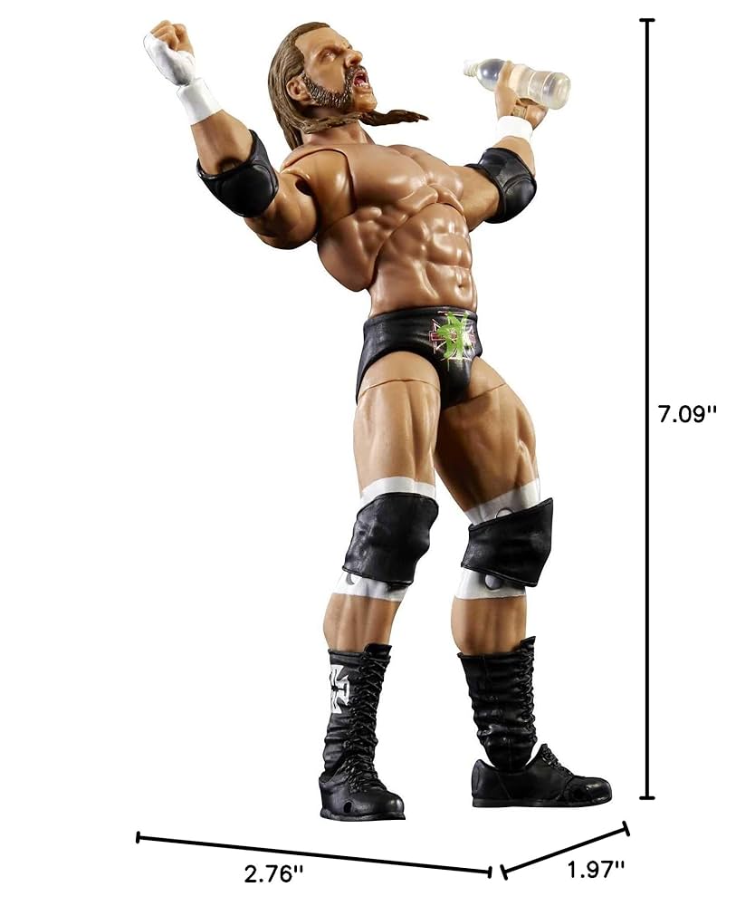 マキシマムアグレッション　トリプルH プロレス　フィギュア　12インチ Amazon.com: Mattel WWE Triple H Ultimate Edition Fan